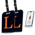 Initials Bag tag L  [pack 2]-0